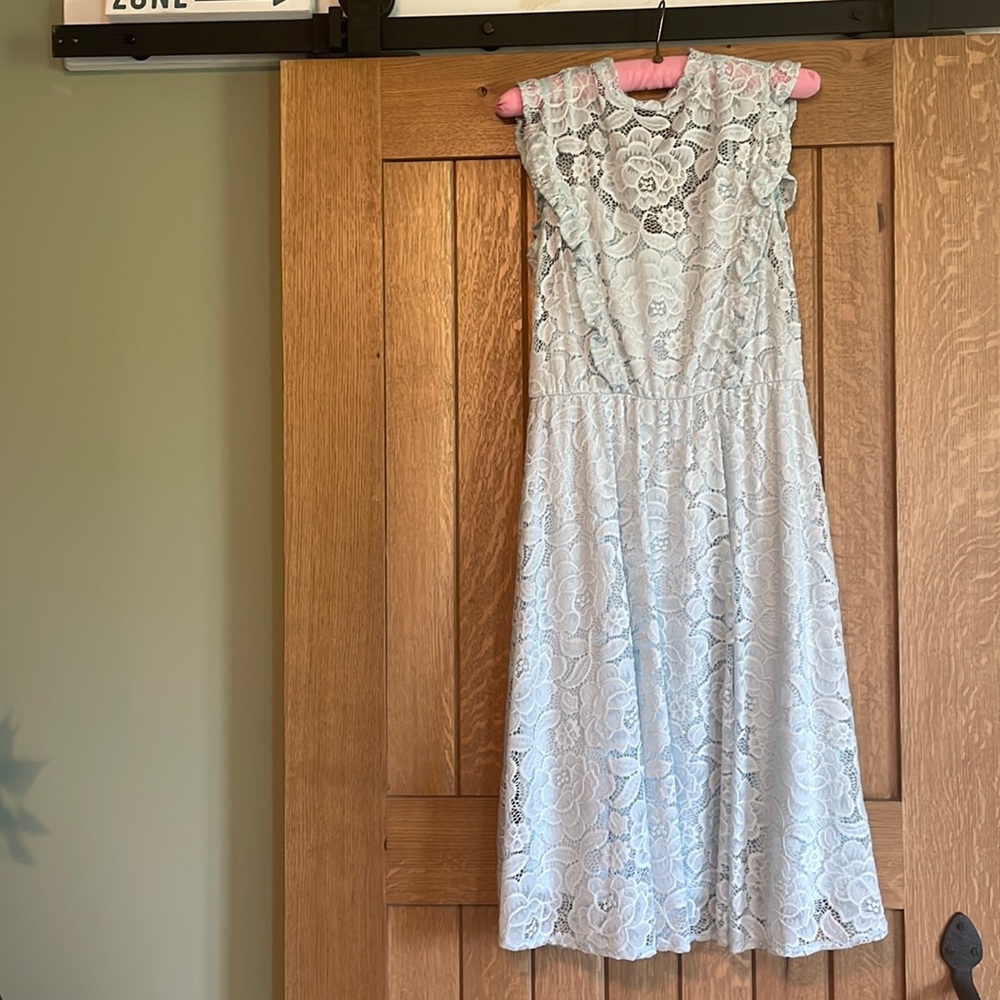 Lauren Conrad Sky Blue Dress Like New